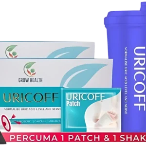 Set Tahap Kritikal (2 Kotak) Free Uricoff Shaker + Patch