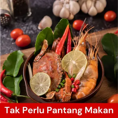 tak perlu pantang makan